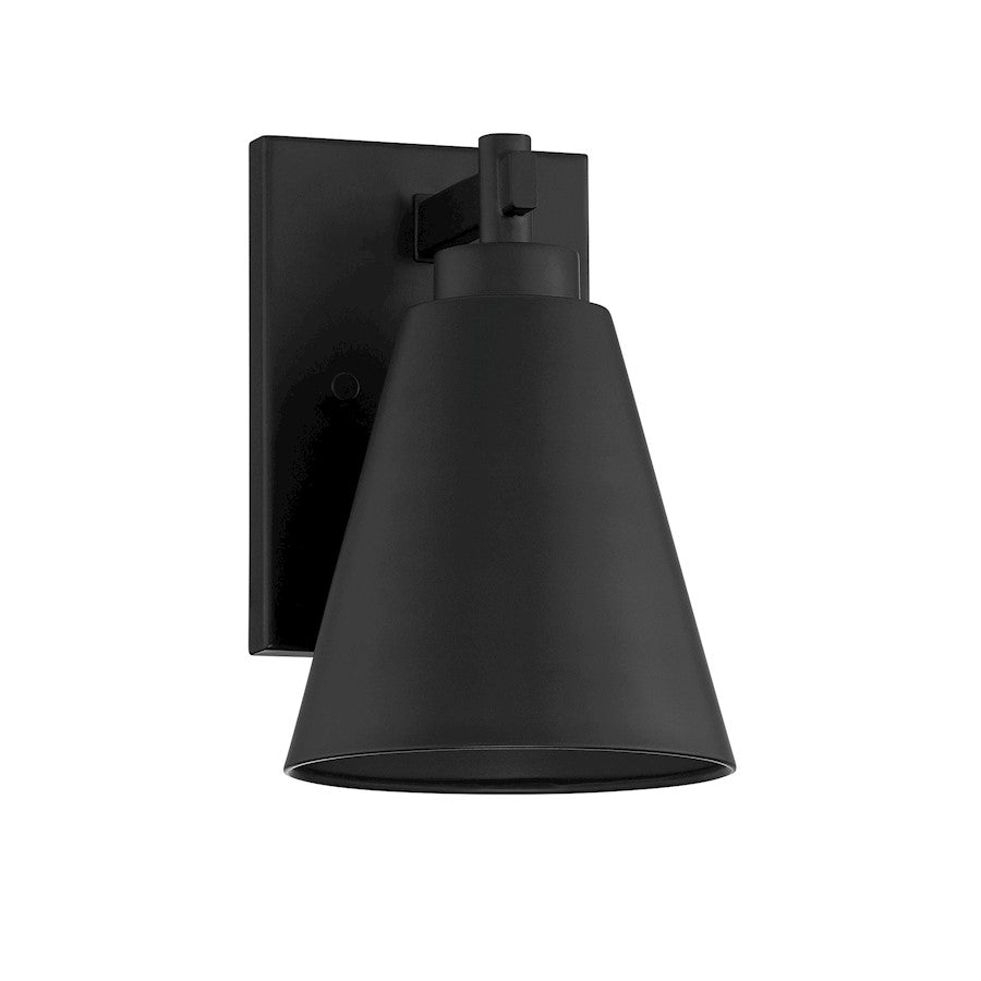 Savoy House Ryder 1 Light 9" Outdoor Wall Lantern, Matte Black