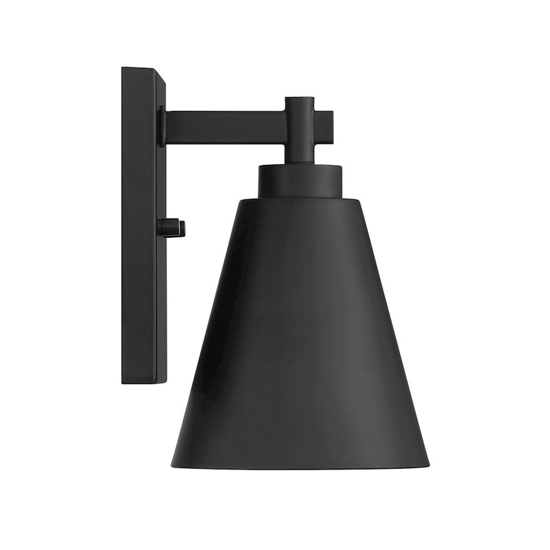 Savoy House Ryder 1 Light 9" Outdoor Wall Lantern, Matte Black