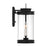 Savoy House Englewood 2 Light Outdoor Wall Lantern, Black/Clear