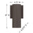 Savoy House Lighting Assets Kelley 8" Outdoor Wall, Bronze
