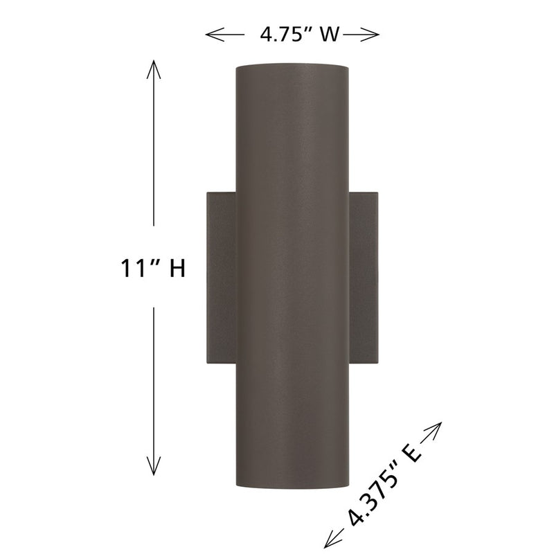 Savoy House Lighting Assets Kelley 11" Outdoor Wall, Bronze