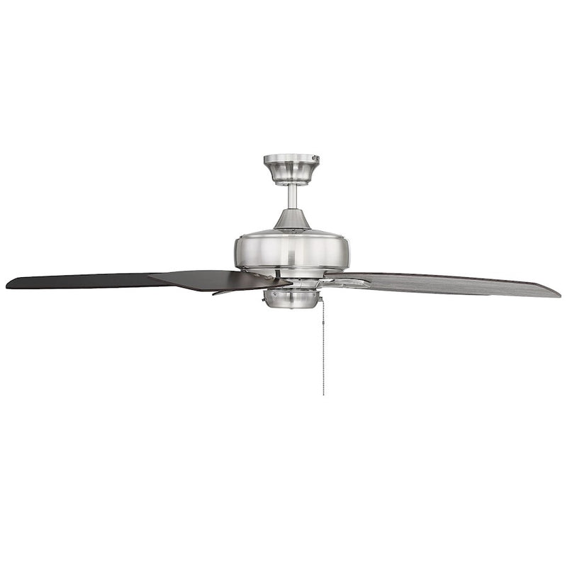 Savoy House Wind Star 52" Ceiling Fan, Brushed Pewter