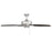 Savoy House Wind Star 52" Ceiling Fan, Brushed Pewter