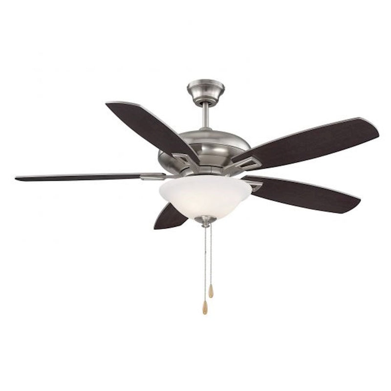 Savoy House Mystique 52" 2-Light Ceiling Fan, Satin Nickel