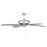 Savoy House Mystique 52" 2-Light Ceiling Fan, Satin Nickel