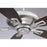Savoy House Mystique 52" 2-Light Ceiling Fan, Satin Nickel