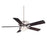 Savoy House Sierra Madres 1-Light Ceiling Fan, Satin Nickel