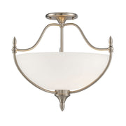 Savoy House Herndon 3-Light Ceiling Light, Satin Nickel - 6-1005-3-SN