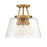 Savoy House Calhoun 3-Light Ceiling Light, Warm Brass - 6-1024-3-322