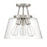 Savoy House Calhoun 3-Light Ceiling Light, Satin Nickel