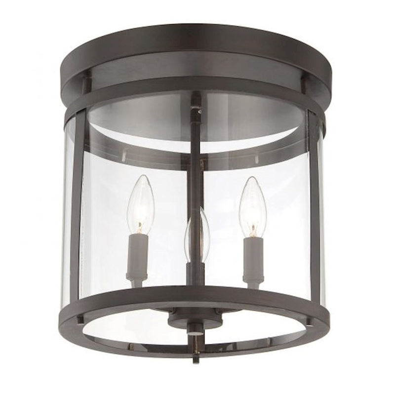 Savoy House Penrose 3-Light Ceiling Light, English Bronze