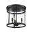 Savoy House Penrose 3-Light Ceiling Light, Black