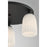 Savoy House Essentials Baldwin 3Lt Flush Mount, Black/White
