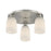 Savoy House Essentials Baldwin 3Lt Flush Mount, Satin Nickel
