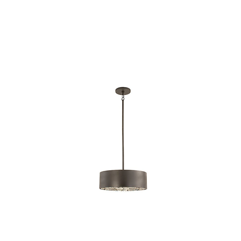 Savoy House Azores 4Lt Conv Semi-Flush/Pendant, Black Cashmere