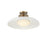 Savoy House Gavin 1-Light Ceiling Light, White/Warm Brass Accents