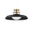 Savoy House Gavin 1Lt Ceiling Light, Black/Brass