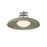 Savoy House Gavin 1Lt Ceiling Light, Gray/ Nickel