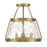 Savoy House Crawford 3-Light Ceiling Light, Warm Brass - 6-1802-3-322