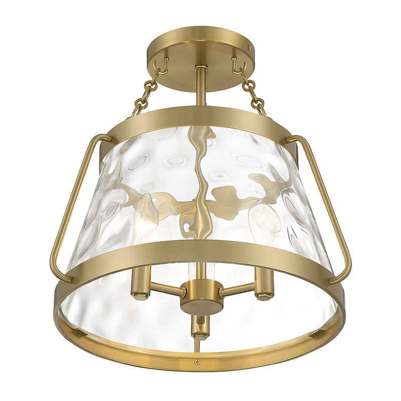 Essentials Crawford 3 Light Semi Flush Mount