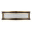 Savoy House Alberti 4Lt Ceiling Light, Black/Brass