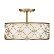 Savoy House Reid 4-Light Ceiling Light, Warm Brass - 6-1953-4-322