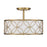 Savoy House Reid 4-Light Ceiling Light, Warm Brass