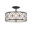 Savoy House Reid 4-Light Ceiling Light, Matte Black