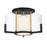 Savoy House Eaton 1Lt Ceiling Light, Black/Brass