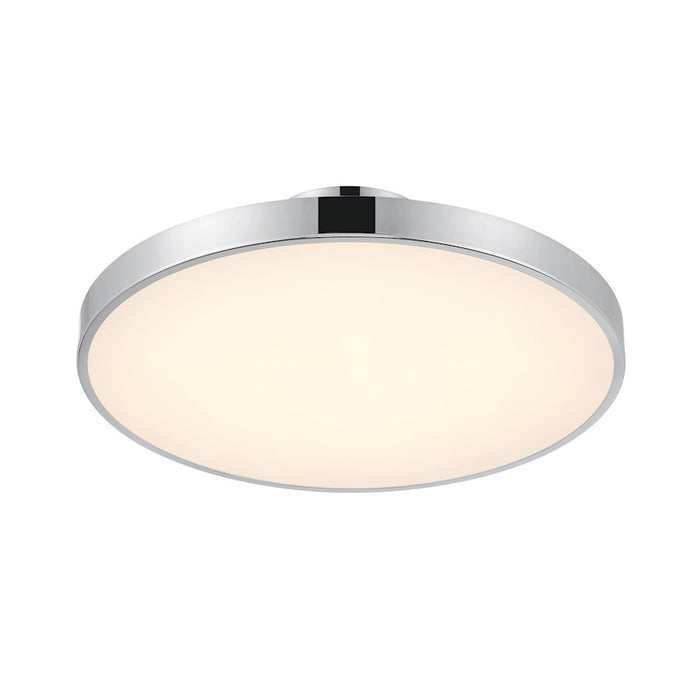 Savoy House Thayer 1 Light Semi-Flush, Chrome
