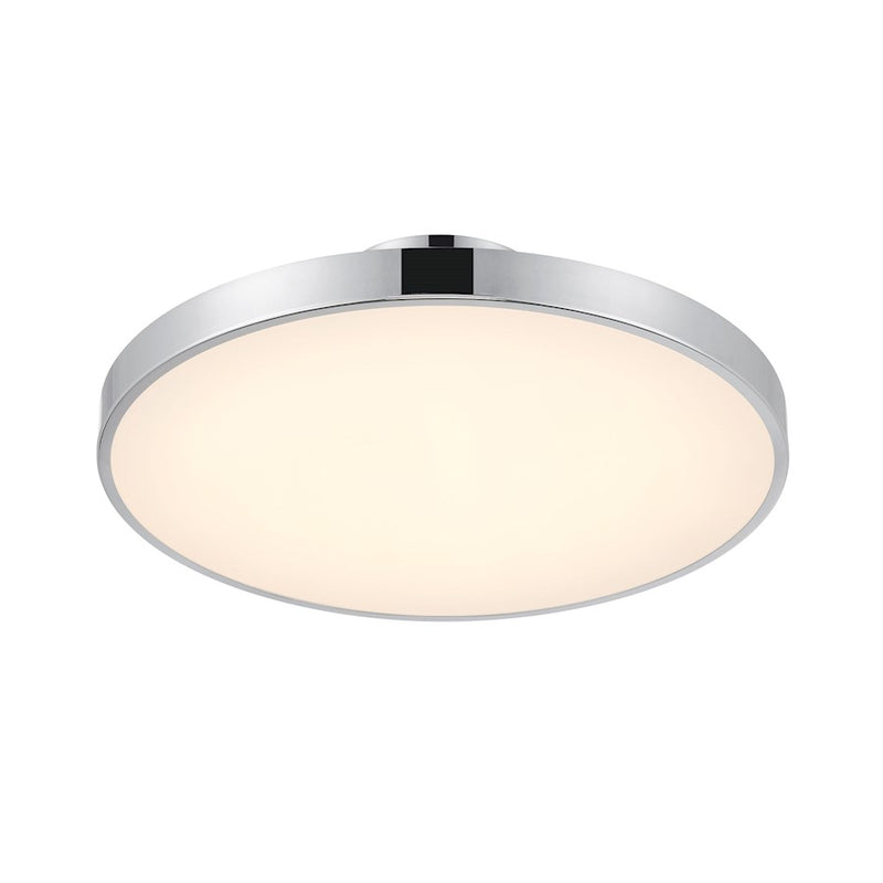 Savoy House Thayer 1 Light Semi-Flush, Chrome