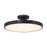 Savoy House Thayer 1 Light Semi-Flush, Matte Black - 6-2969-1-89