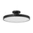 Savoy House Thayer 1 Light Semi-Flush, Matte Black