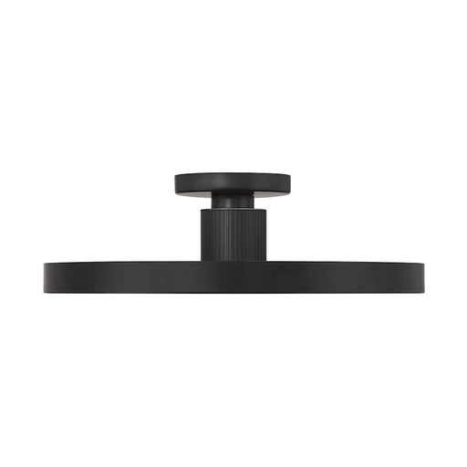 Savoy House Thayer 1 Light Semi-Flush, Matte Black