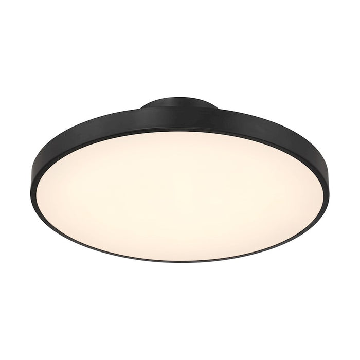 Savoy House Thayer 1 Light Semi-Flush, Matte Black