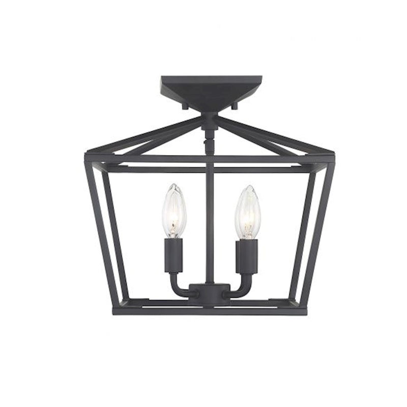 Savoy House Townsend 4-Light Ceiling Light, Matte Black