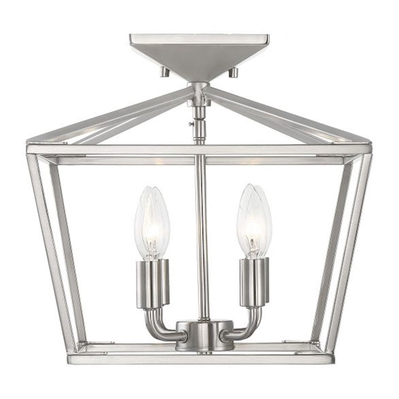 Savoy House Townsend 4-Light Ceiling Light, Satin Nickel