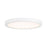 Essentials 1 Light 10" LED Flush Mount, White/Clear - 6-3333-10-WH