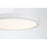 Essentials 1 Light 12" LED Flush Mount, White/Clear