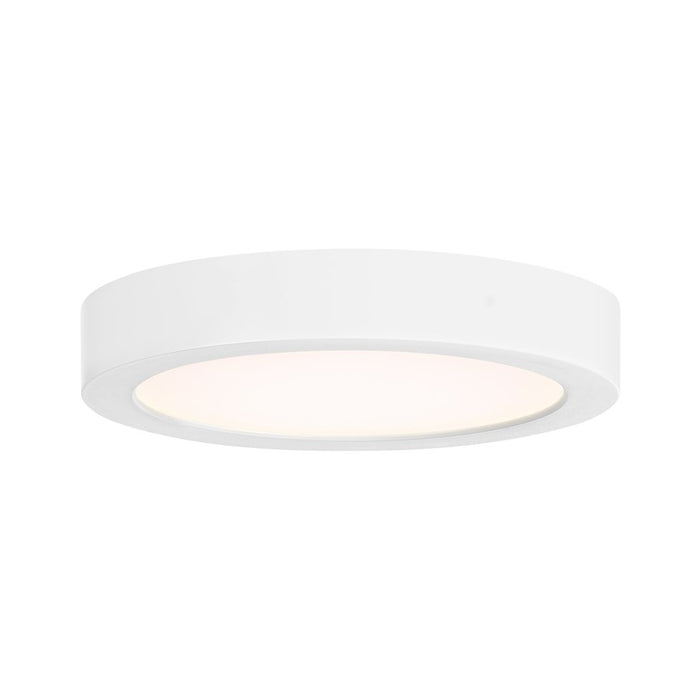 Essentials 1 Light 5" LED Flush Mount, White/Clear - 6-3333-5-WH