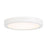 Essentials 1 Light 7" LED Flush Mount, White/Clear - 6-3333-7-WH