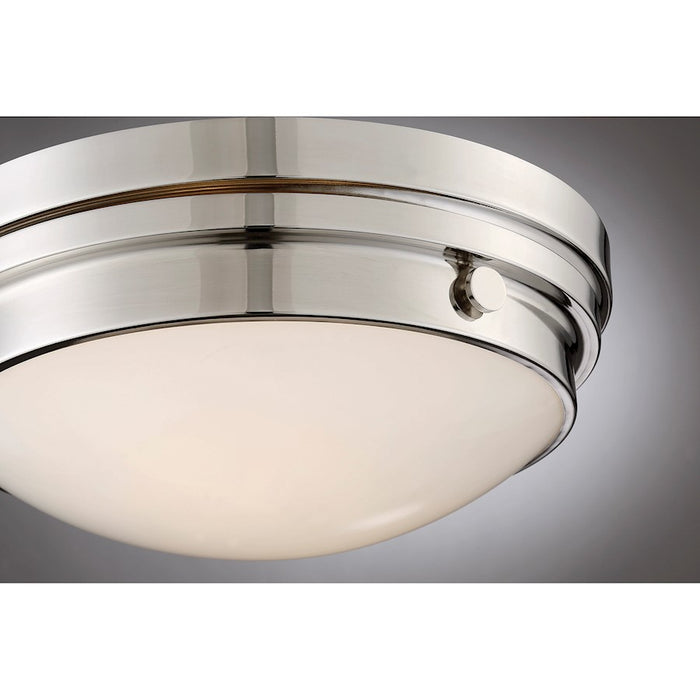 Savoy House Lucerne 2-Light Ceiling Light, Polished Nickel