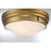 Savoy House Lucerne 2-Light Ceiling Light, Warm Brass