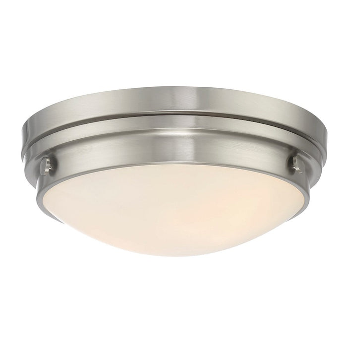 Savoy House Lucerne 2-Light Ceiling Light, Satin Nickel