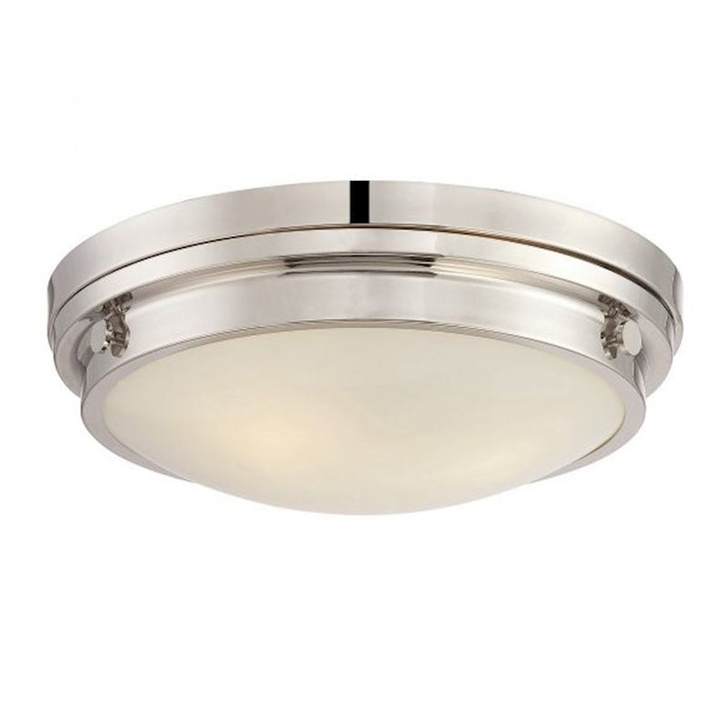 Savoy House Lucerne 3-Light Ceiling Light, Polished Nickel