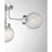 Savoy House Coral 4 Lt Semi-Flush, Chrome/Clear Textured, Chrome