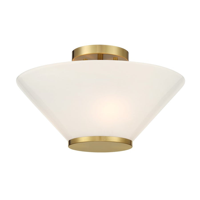 Savoy Essentials Blair 3Lt Convertible Semi-Flush/Pendant, Brass