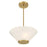 Savoy Essentials Blair 3Lt Convertible Semi-Flush/Pendant, Brass