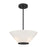 Savoy Essentials Blair 3Lt Convertible Semi-Flush/Pendant, Black