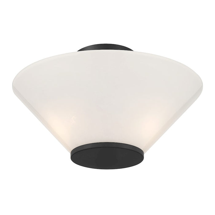 Savoy Essentials Blair 3Lt Convertible Semi-Flush/Pendant, Black